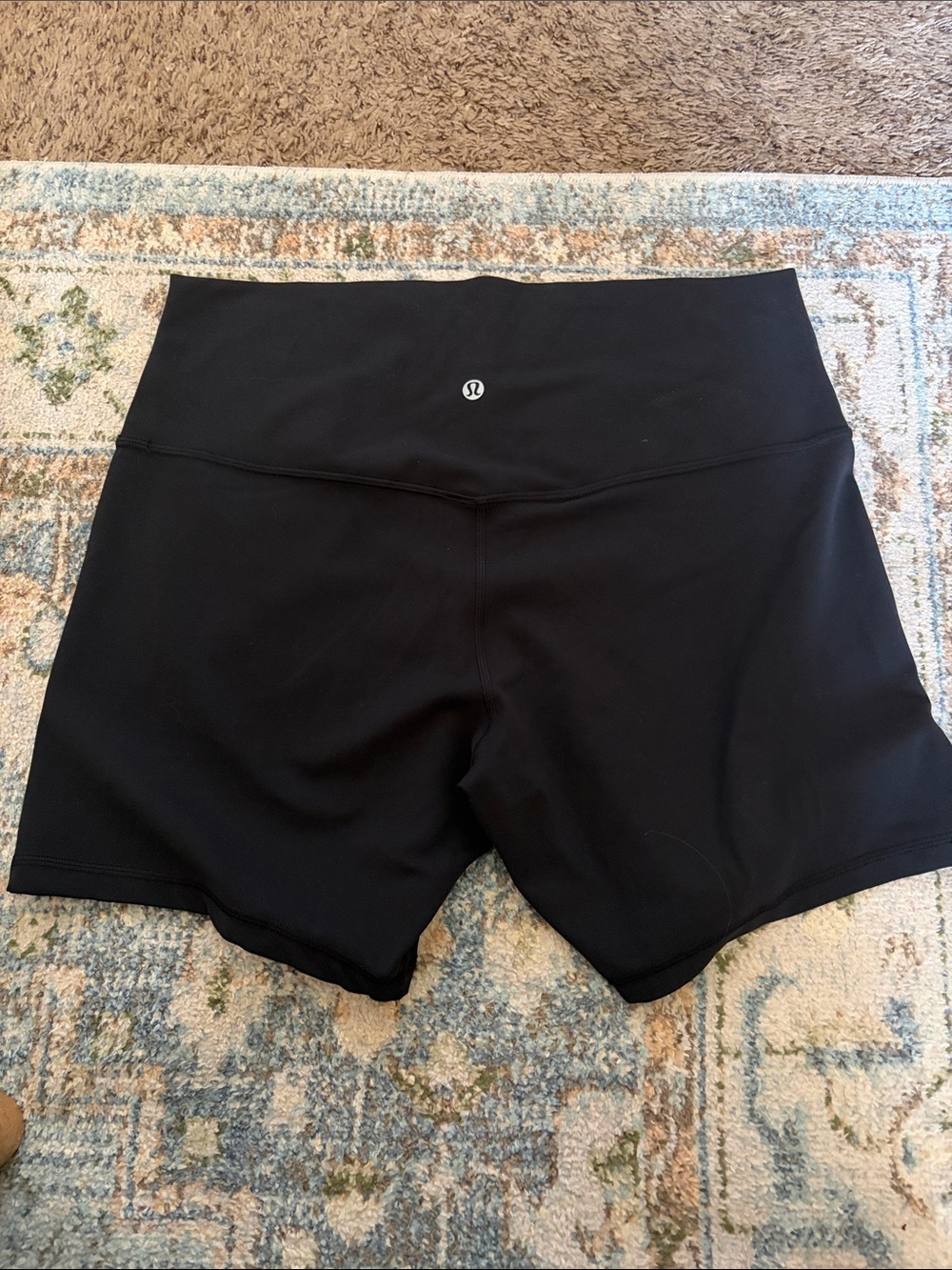 lululemon athletica Black High-Waist Bike Shorts